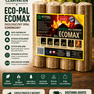Brykiet Opał kominkowy Ecomax 972kg
