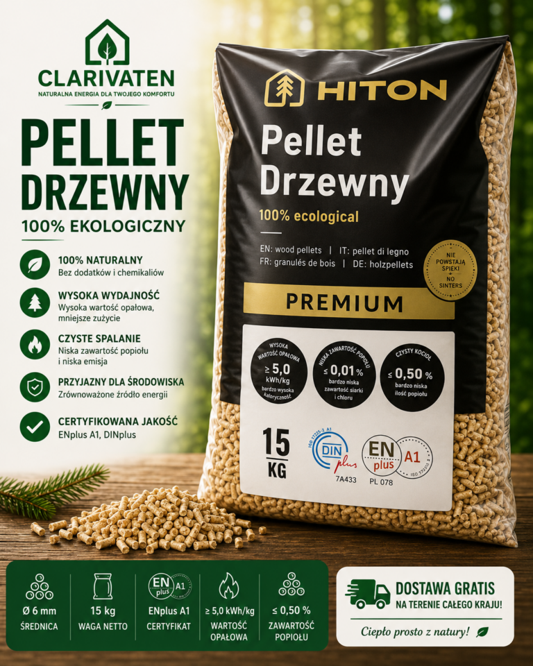 Pellet Drzewny Hiton Enplus A1